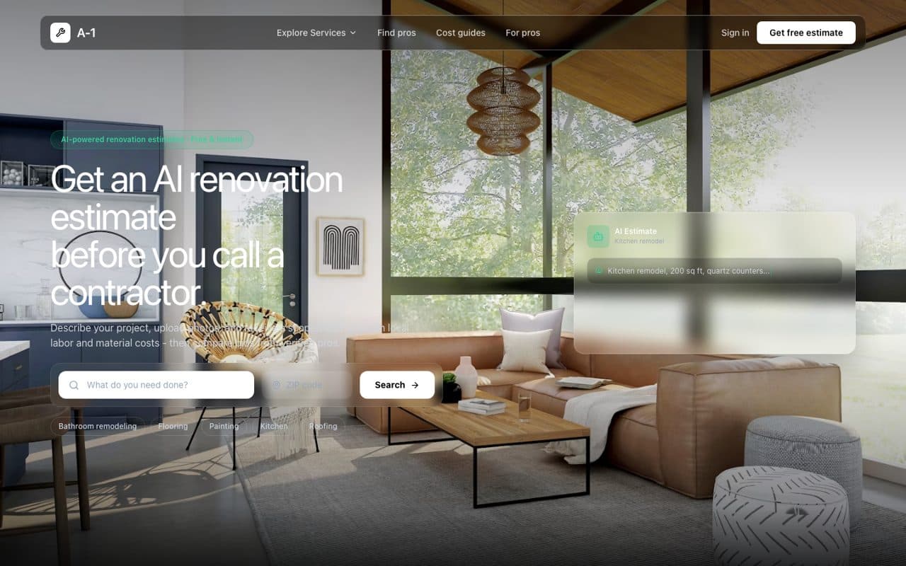 A1 Renovations — Home Services / Marketplace